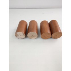 Outlet Nogi meblowe IPEA 100 mm 4 sztuki brązowe