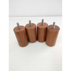 Outlet Nogi meblowe IPEA 100 mm 4 sztuki brązowe