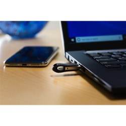 Outlet Pendrive SanDisk iXpand Go 128 GB Lightning, USB 3.0 czarny