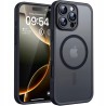 Outlet Etui magnetyczne TOCOL do iPhone 16 Pro 6.3" przezroczysto-czarne