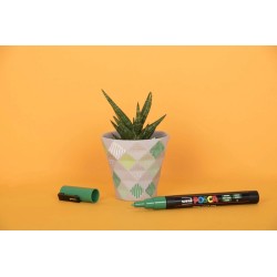 Outlet Posca Marker wodny dekoracyjny wielokolorowy UNI 6 szt
