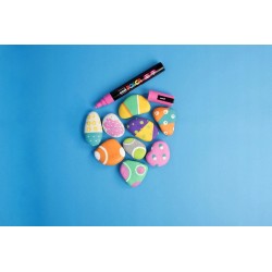 Outlet Posca Marker wodny dekoracyjny wielokolorowy UNI 6 szt
