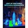 Outlet Pakiet 8 Filamentów do drukarki 3D SUNLU GLOW PETG 1.75 mm 2KG