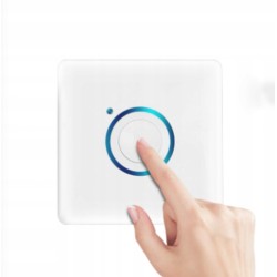 Outlet Włącznik Panel Wyłącznika biały odliczanie 2min-2godz