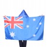 Outlet AZ FLAG - Flaga Australii 150x90 cm - Peleryna z rękawami 100%