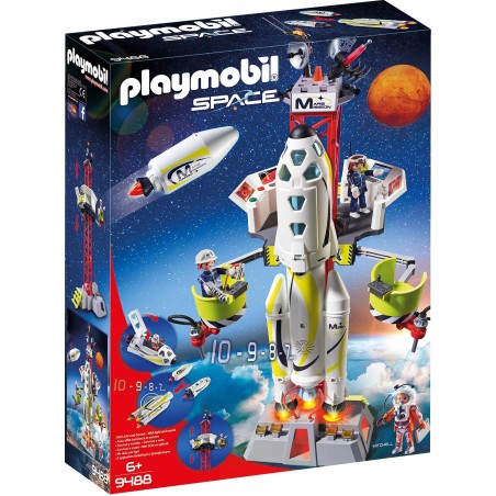 Outlet Playmobil Space Rakieta kosmiczna z rampą 9488