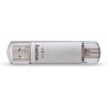 Outlet Pendrive Hama C-Laeta 64 GB USB 3.1 typ C srebrny