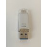 Outlet Pendrive Hama C-Laeta 64 GB USB 3.1 typ C srebrny