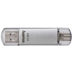 Outlet Pendrive Hama C-Laeta 64 GB USB 3.1 typ C srebrny