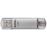 Outlet Pendrive Hama C-Laeta 64 GB USB 3.1 typ C srebrny