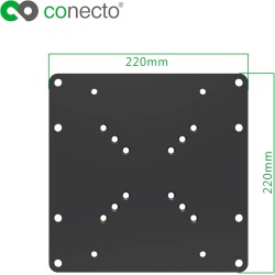 Outlet UNIWERSALNY ADAPTER DO TELEWIZORA VESA 50X50 DO 200X200 MAX 30 KG