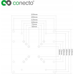 Outlet UNIWERSALNY ADAPTER DO TELEWIZORA VESA 50X50 DO 200X200 MAX 30 KG