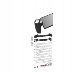 Outlet Etui silikonowe Konix do PlayStation Portal czarne