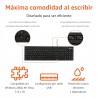 Outlet Klawiatura Amazon Basics USB hiszpańska matowa czerń