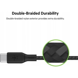 Outlet Kabel Belkin USB typ C - USB C 3 m szybkie ładowanie 100W czarny
