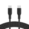 Outlet Kabel Belkin USB typ C - USB C 3 m szybkie ładowanie 100W czarny