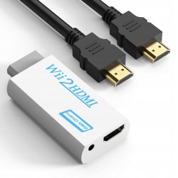 Outlet Adapter GoldOars Wii na HDMI 1080/720 do Smart TV, kabel 1,5 m