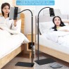Outlet Obrotowy uchwyt na tablet 360° z elastycznym ramieniem czarny