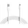 Outlet Kabel AmazonBasic USB - Apple Lightning 3 m biały
