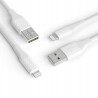 Outlet Kabel AmazonBasic USB - Apple Lightning 3 m biały