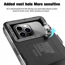 Outlet Wodoszczelne etui na telefon 7,0" do kajaka czarne