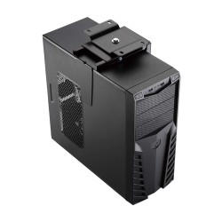 Outlet AISENS MPC03-201 Uchwyt na komputer podwieszany pod biurko czarny