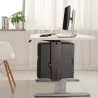 Outlet AISENS MPC03-201 Uchwyt na komputer podwieszany pod biurko czarny