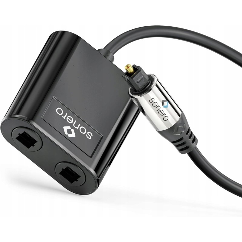 Outlet Sonero Premium adapter Toslink 1 wejście 2 wyjścia splitter audio