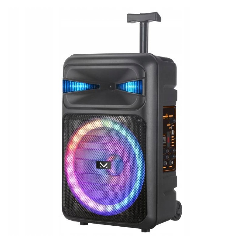 USZKODZONY Głośnik przenośny majestic fire t5 USB microSD AUX-IN MIC TWS