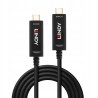 Outlet Lindy 38503 kabel USB C-C tylko audio/video 15m Czarny