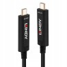 Outlet Lindy 38503 kabel USB C-C tylko audio/video 15m Czarny