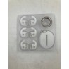 Outlet 3X NAKŁADKA ANTYPOŚLIZGOWA GCIOII KOMPATYBILNE Z AIRPODS PRO 2