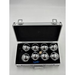 Outlet Big Game Hunters kule do petanque 8 szt metalowe komplet 4 graczy