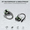 Outlet Sportowe słuchawki Bluetooth z redukcją szumów, 50h pracy na baterii