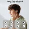 Outlet Sportowe słuchawki Bluetooth z redukcją szumów, 50h pracy na baterii