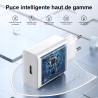 Outlet Ładowarka Hechobo 2m TYP C 3.0 z szybkim ładowaniem, biała