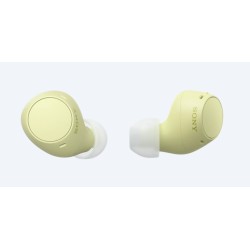 Outlet Słuchawki SONY WF-C510 TWS Dokanałowe Bluetooth 5.3 Żółte