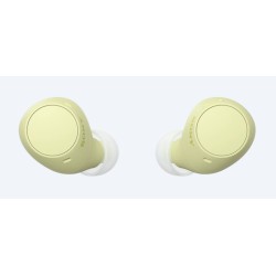 Outlet Słuchawki SONY WF-C510 TWS Dokanałowe Bluetooth 5.3 Żółte