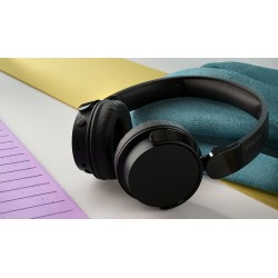 Outlet Philips nauszne słuchawki bezprzewodowe Bluetooth czarne TAH4209BK
