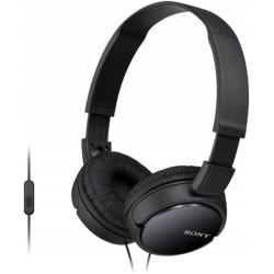 Outlet Słuchawki nauszne z mikrofonem Sony MDR-ZX110AP czarne