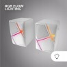 Outlet Głośniki Mars Gaming MS-H RGB Flow Gaming 2.0 z podświetleniem RGB