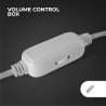 Outlet Głośniki Mars Gaming MS-H RGB Flow Gaming 2.0 z podświetleniem RGB