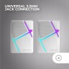 Outlet Głośniki Mars Gaming MS-H RGB Flow Gaming 2.0 z podświetleniem RGB