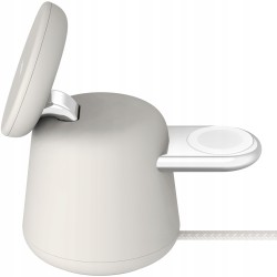 Outlet Belkin ładowarka 2w1 Qi2 MagSafe 15W iPhone Watch AirPods piaskowa