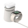 Outlet Belkin ładowarka 2w1 Qi2 MagSafe 15W iPhone Watch AirPods piaskowa