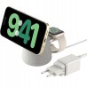 Outlet Belkin ładowarka 2w1 Qi2 MagSafe 15W iPhone Watch AirPods piaskowa