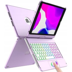 Outlet Etui z klawiaturą KBCASE do iPada 10/11 gen. 360° z LED