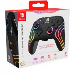 Outlet PDP SWITCH pad bezprzewodowy AFTERGLOW WAVE - czarny