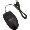 Outlet AmazonBasics B005EJH6RW mysz przewodowa USB 1000dpi optyczna czarna