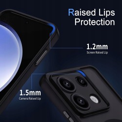 Outlet Etui magnetyczne matowe przezroczyste do Xiaomi Redmi Note 13 5G